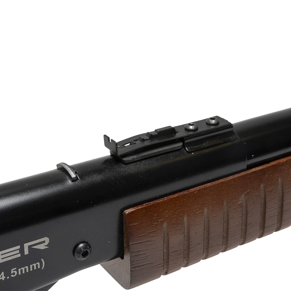 Винтовка пневматическая Borner Lever Action (скоба Генри, дерево, XS-V0W02) калибр 4.5 мм, 3 Дж.. Фото №6