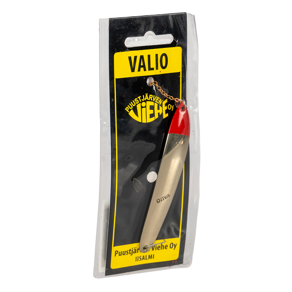 Блесна Puustjarven Valio 85мм, 20гр, цвет (Hop/Hop) цепочка-крючок. Фото №2