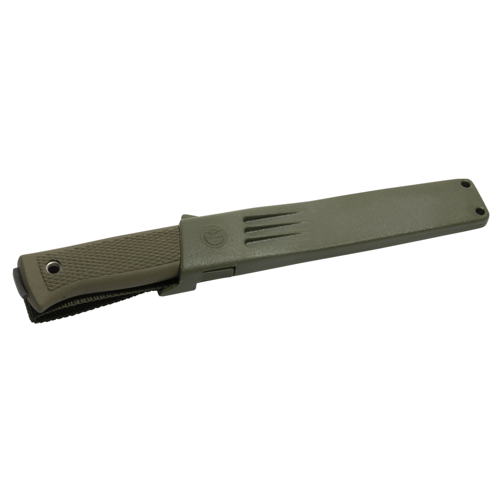 Нож Кизляр "Сова" (рукоять эластрон), цвет: хаки. Фото №1 Нож Кизляр "Сова" (рукоять эластрон), цвет: хаки. Фото №1