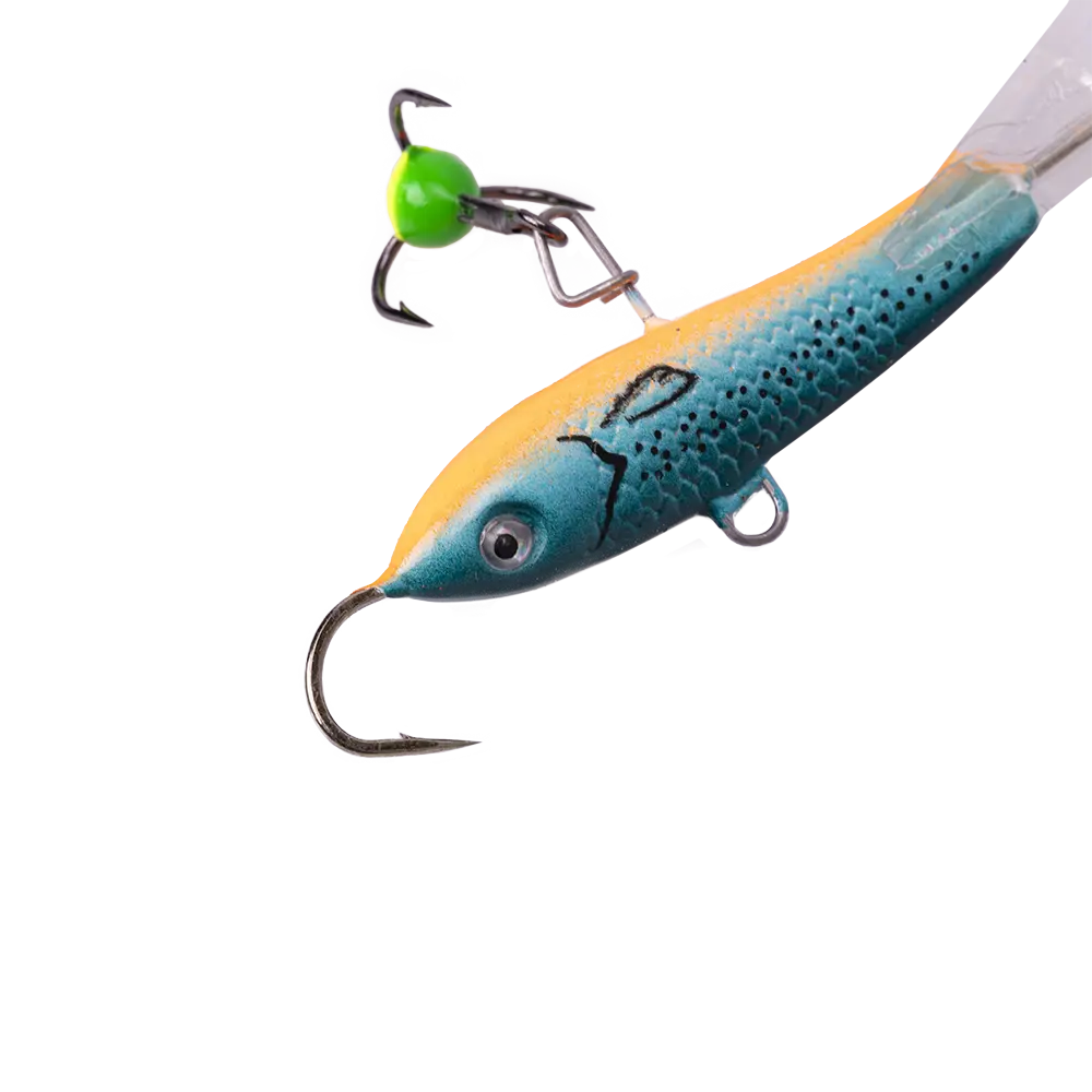 Балансир Lucky John CLASSIC 50мм, 13гр, цвет (53) с тройником. Фото №2 Балансир Lucky John CLASSIC 50мм, 13гр, цвет (53) с тройником. Фото №2