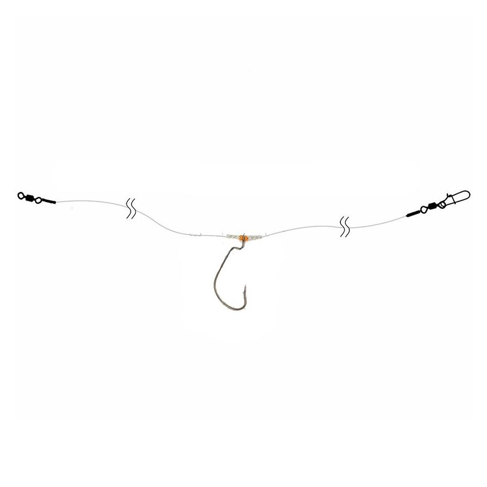 Оснастка Drop Shot крючок №2 14кг L-40см				. Фото №2