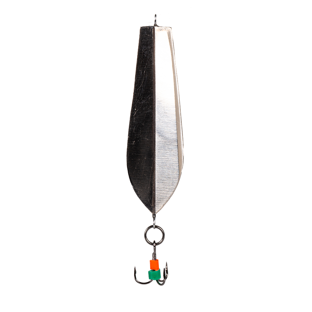 Блесна Мастерская Власова И.В. "Лошадь" (Кизомба) 40мм, без чеканки, цвет (мельхиор), тройник. Фото №1 Блесна Мастерская Власова И.В. "Лошадь" (Кизомба) 40мм, без чеканки, цвет (мельхиор), тройник. Фото №1