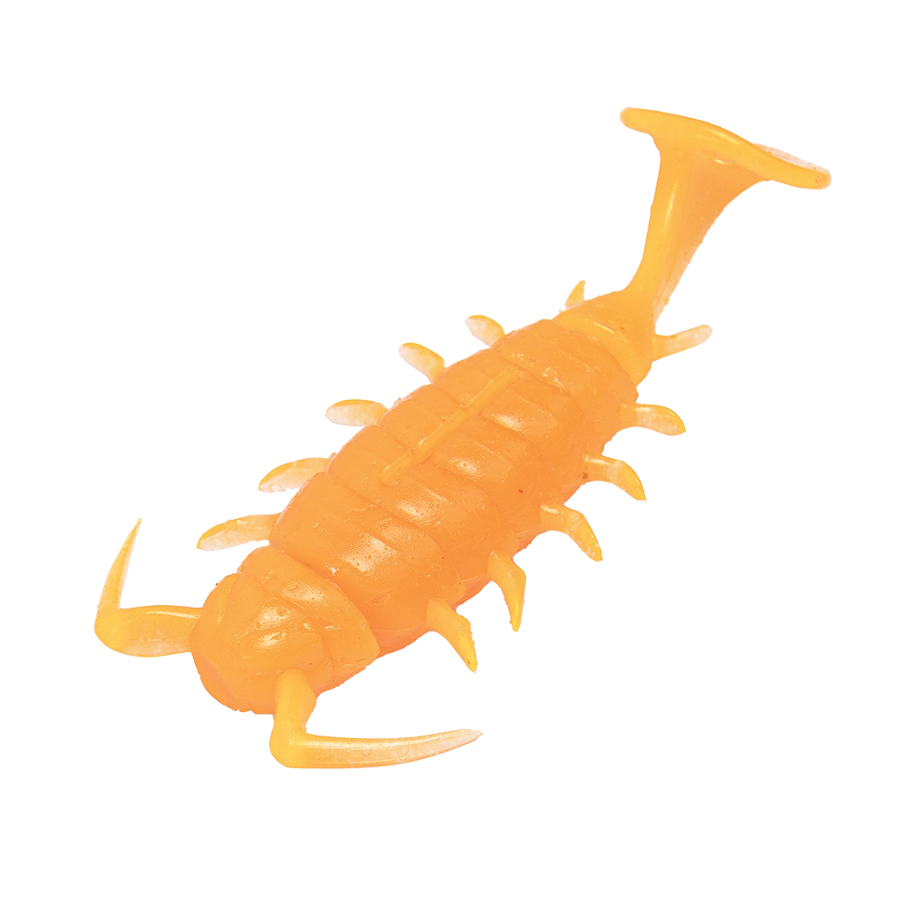 Виброхвост Lucky John Pro Series Alien Bug 2,5" 63мм, (7шт. упак.) цвет 036. Фото №2