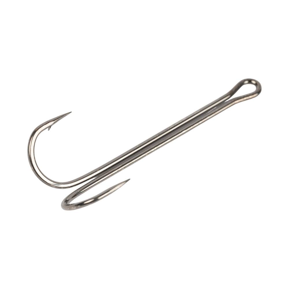 Крючок двойной "Volzhanka X Long Double Hook 90°" #1 (10шт.уп). Фото №3