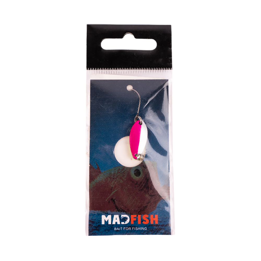 Блесна колеблющаяся MADFISH Juna 2,5г, цвет GS051034. Фото №1