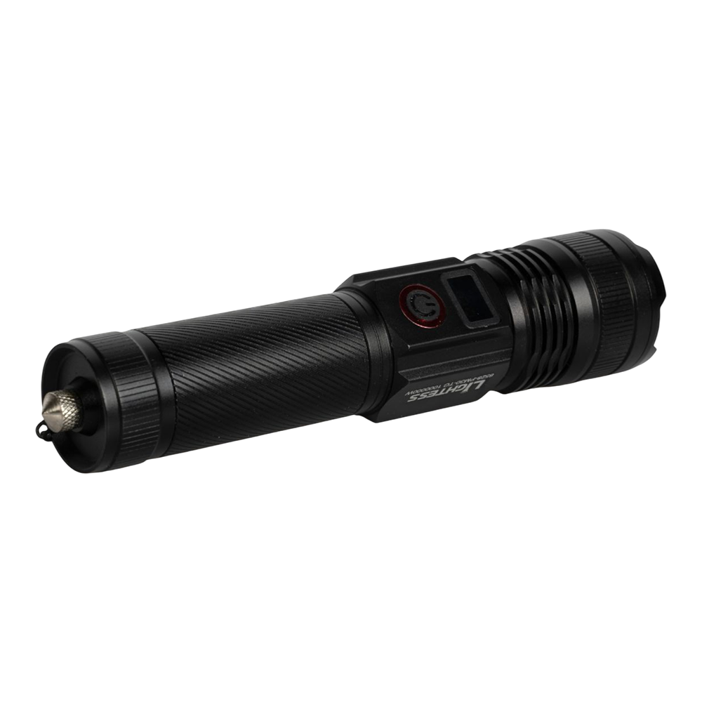 Фонарь ручной (аккум.26650 COB диод, индикатор заряда, Type-C, PowerBank, стеклобой). Фото №4 Фонарь ручной (аккум.26650 COB диод, индикатор заряда, Type-C, PowerBank, стеклобой). Фото №4