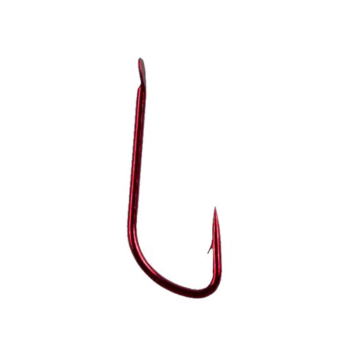 Крючки Kamasan B532-10 Crystal long shank red (10шт.). Фото №1 Крючки Kamasan B532-10 Crystal long shank red (10шт.). Фото №1