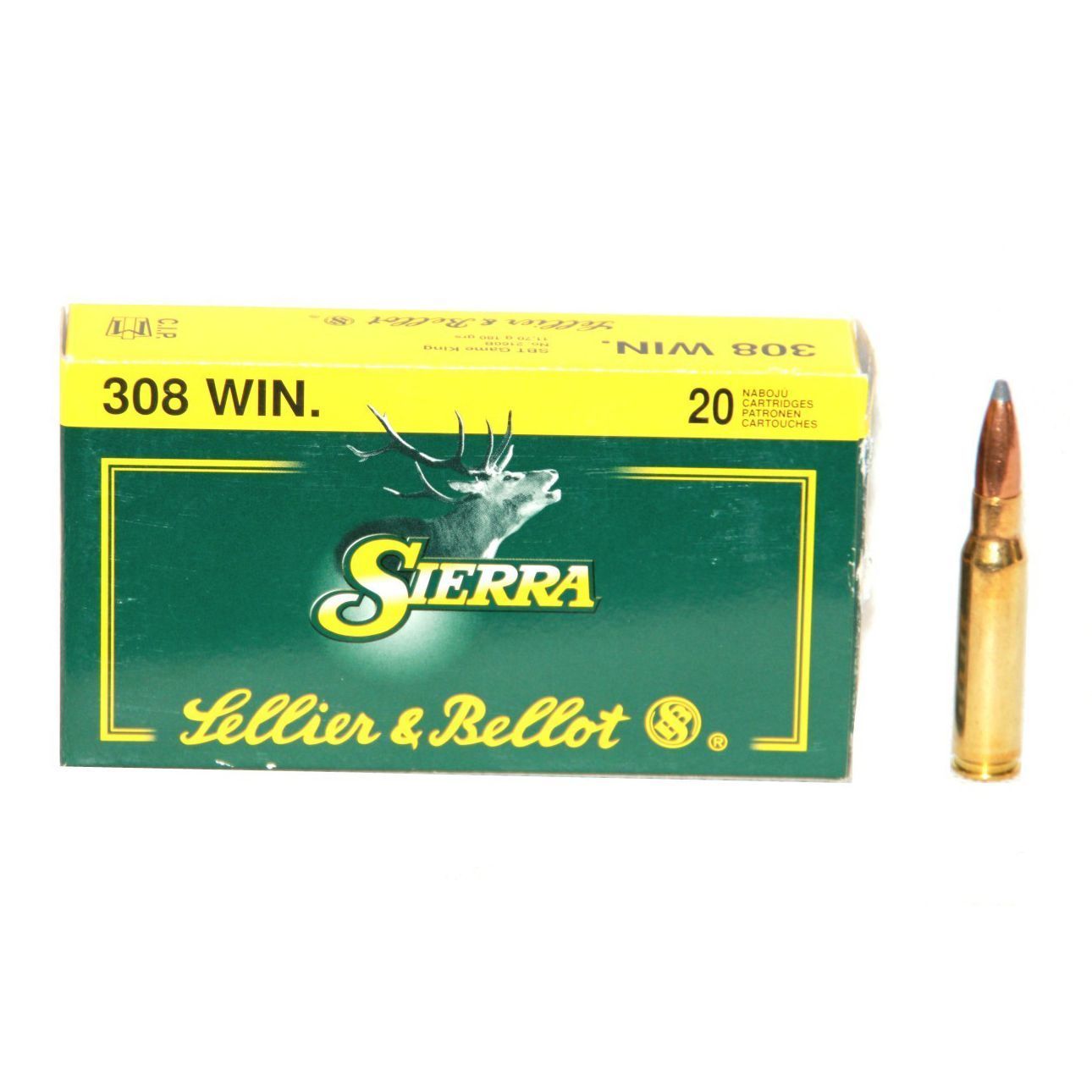 Sellier&Bellot 308WIN SIERA SBT GK 11.7гр.