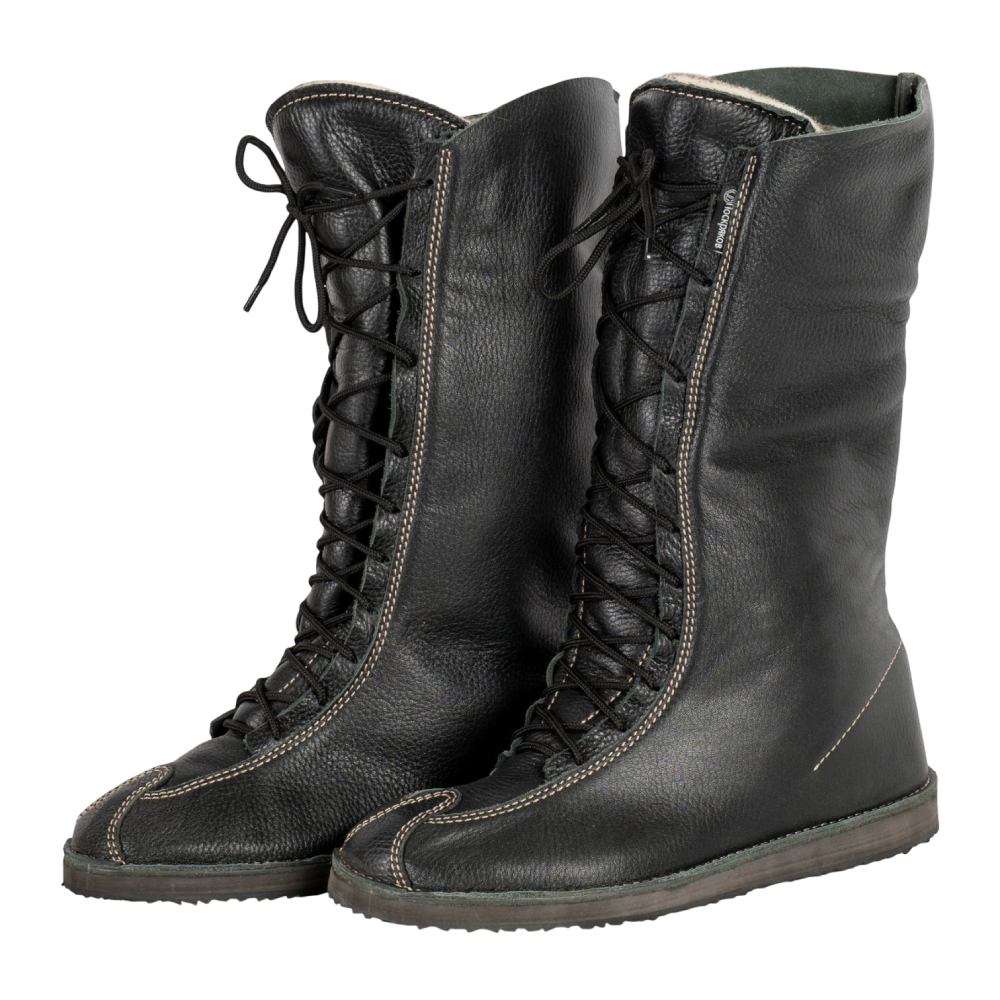 Ичиги ПОСКРЯКОВ (нат.кожа, со шнурками) черные р. 40. Фото №5