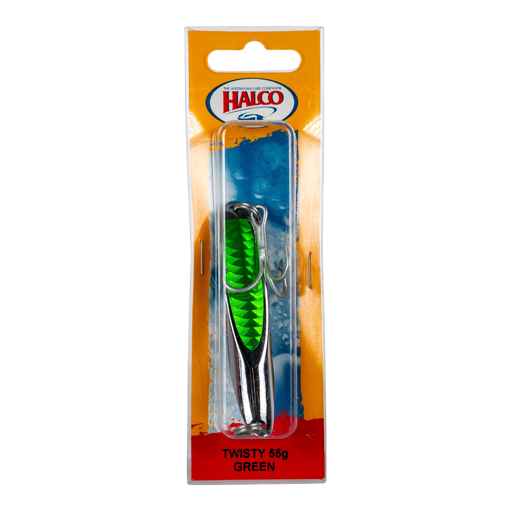 Блесна колеблющаяся Halco TWISTY, 55г, Green. Фото №1 Блесна колеблющаяся Halco TWISTY, 55г, Green. Фото №1