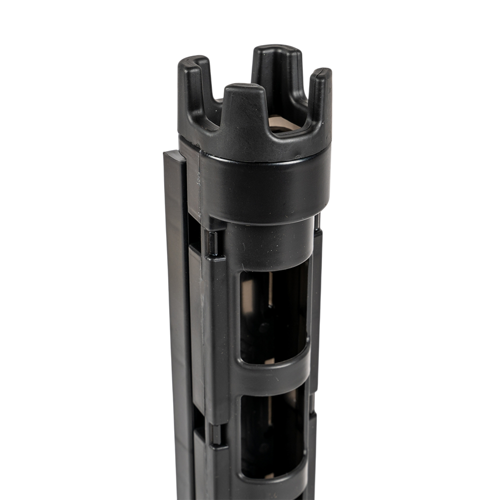 Стакан для удилища к ящику Nisus, черный (29x5.5см). Фото №2