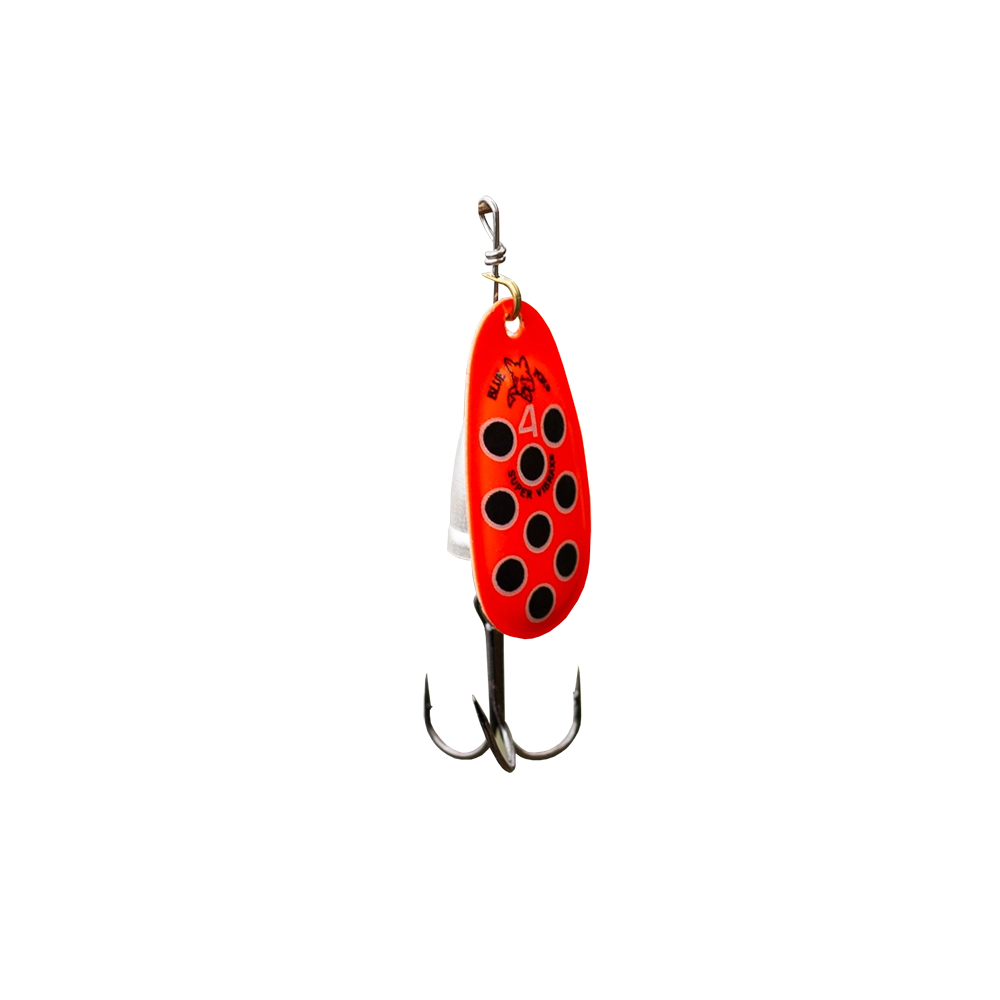 Блесна вращающаяся Blue Fox Vibrax Hot Pepper №4, 10гр, цвет (RBS) красный/черный. Фото №3 Блесна вращающаяся Blue Fox Vibrax Hot Pepper №4, 10гр, цвет (RBS) красный/черный. Фото №3