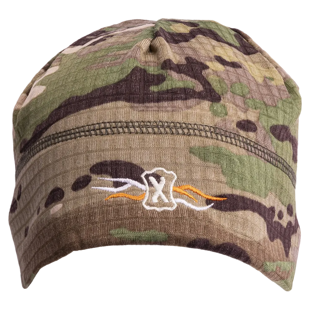 Шапка флисовая Мангуст / флис-вафля / лес (59-60). Фото №4