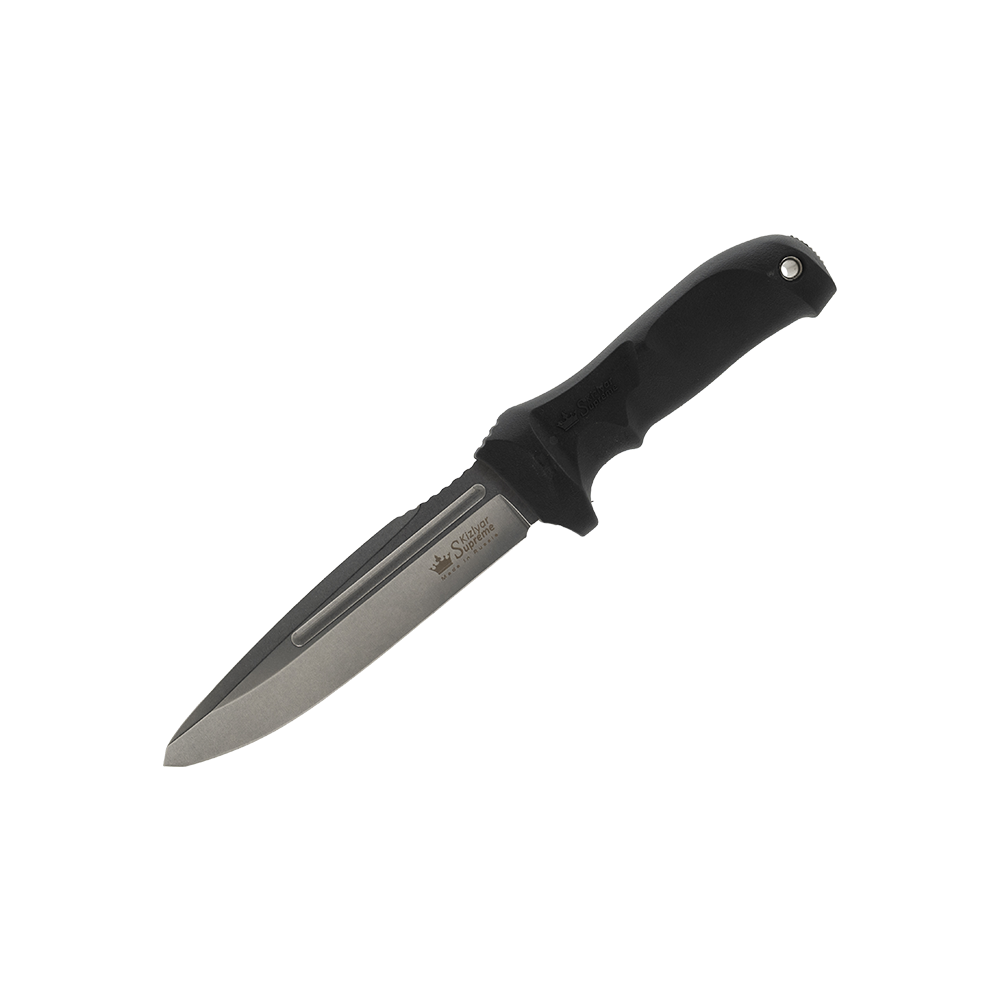 Нож Kizlyar Supreme Centurion, AUS-8 StoneWash, Kraton, чёр. ножны. Фото №1 Нож Kizlyar Supreme Centurion, AUS-8 StoneWash, Kraton, чёр. ножны. Фото №1