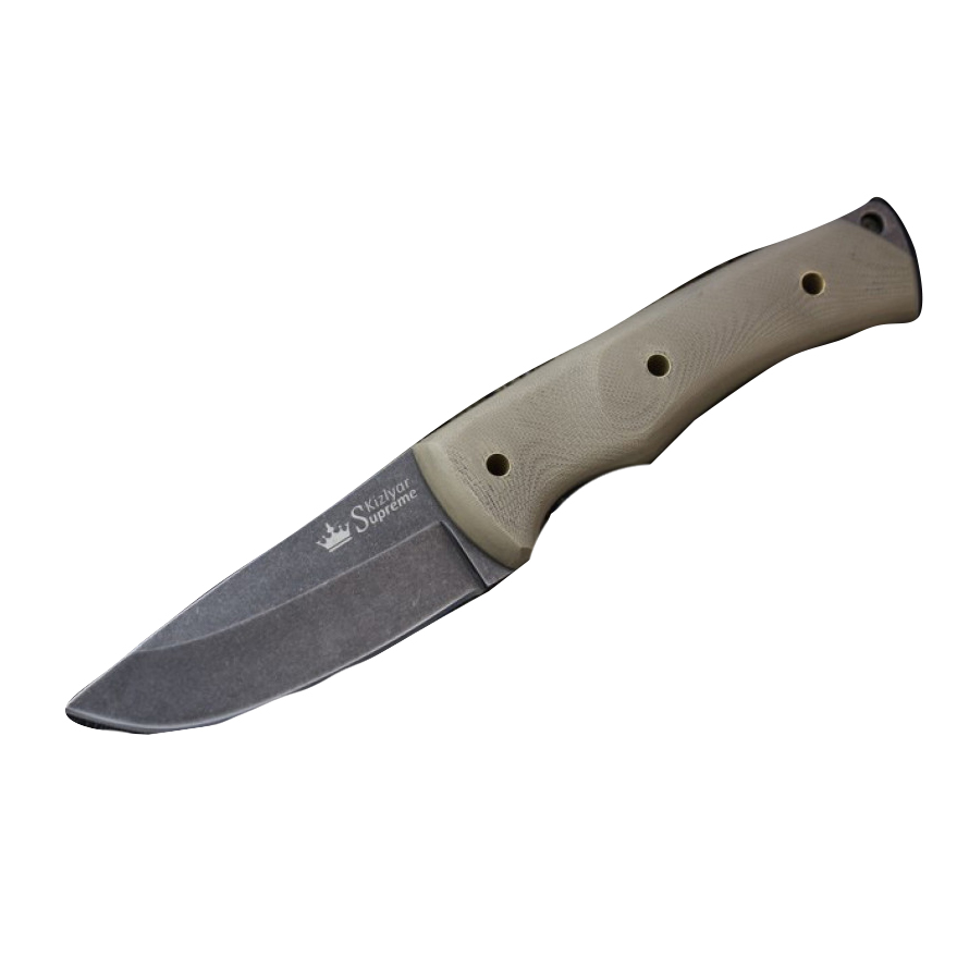 Нож Kid 440C SW (Stonewash, Микарта). Фото №2 Нож Kid 440C SW (Stonewash, Микарта). Фото №2