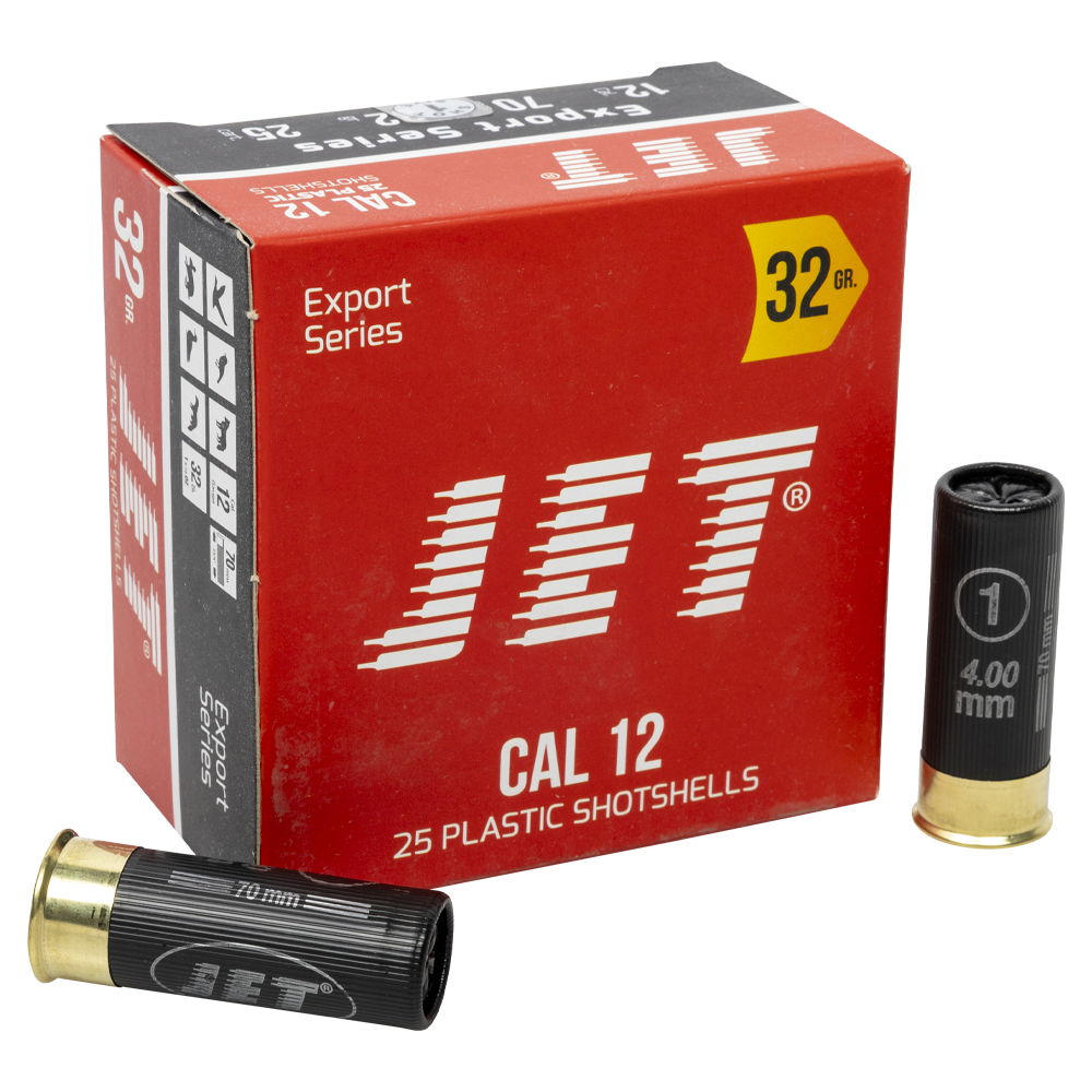 Патрон JET 12/70 № 1 32гр (в пачке 25шт/короб.250шт). Фото №1 Патрон JET 12/70 № 1 32гр (в пачке 25шт/короб.250шт). Фото №1