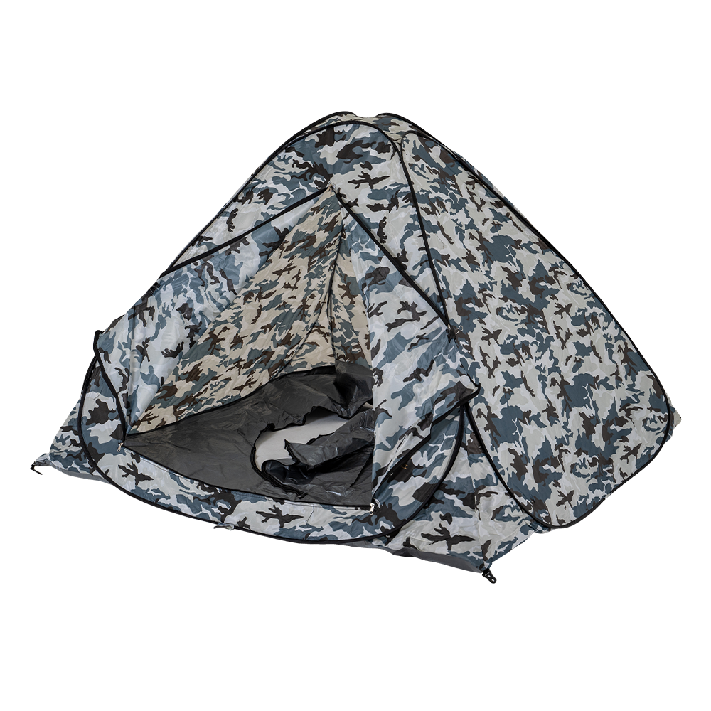 Палатка-автомат рыбака зимняя SWD "Белая Ночь" с дном на молнии 2Х2Х1,3м (8614003). Фото №5