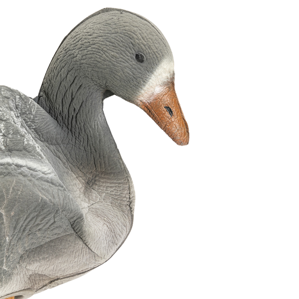 Муляж Гусь белолобый отдыхающий (надувной). Фото №3