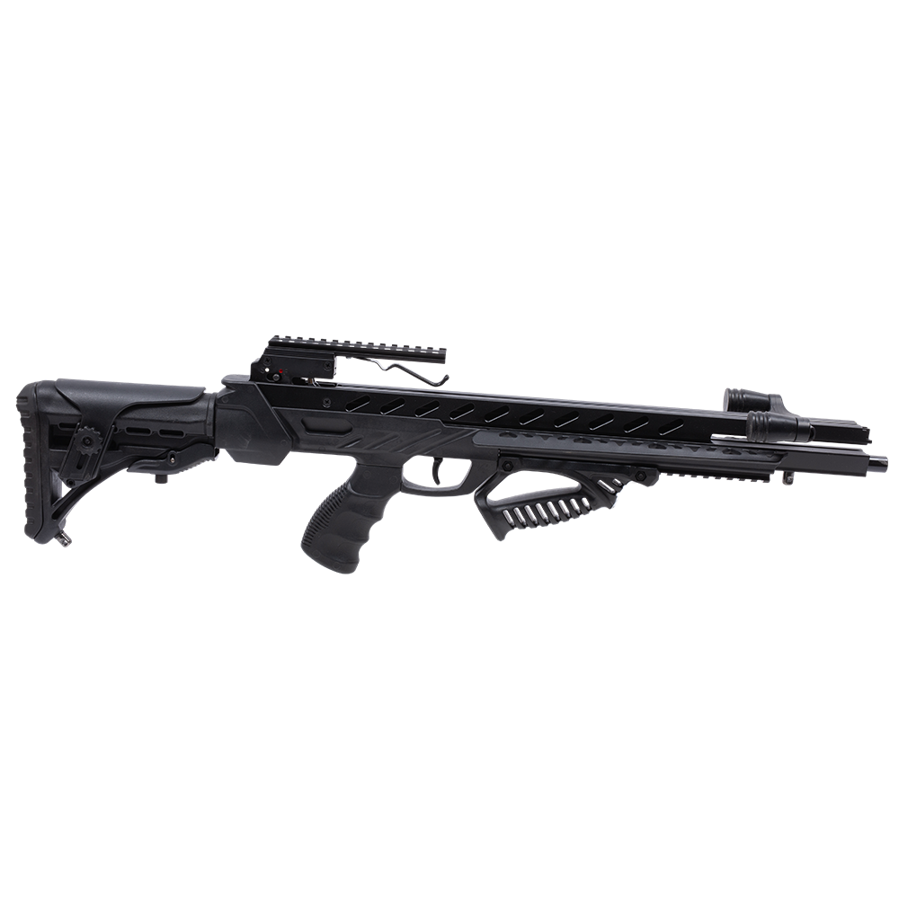 Приклад для арбалета Man Kung Frost Wolf XB56, блочный, black, кивер, стрелы 4шт., прицел, крепеж. Фото №1