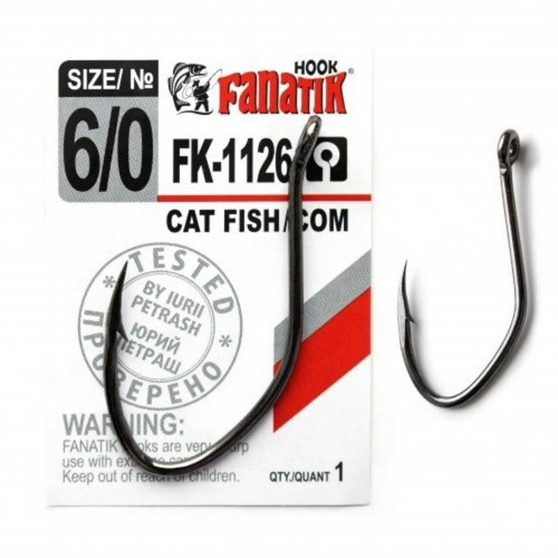 Крючок Fanatik FK-1126 cat fish/com №6/0 (1). Фото №2