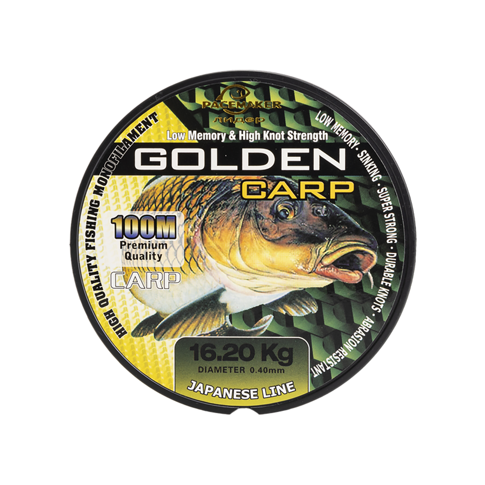 Леска монофильная "Golden Carp" 100m d 0.40. Фото №1 Леска монофильная "Golden Carp" 100m d 0.40. Фото №1