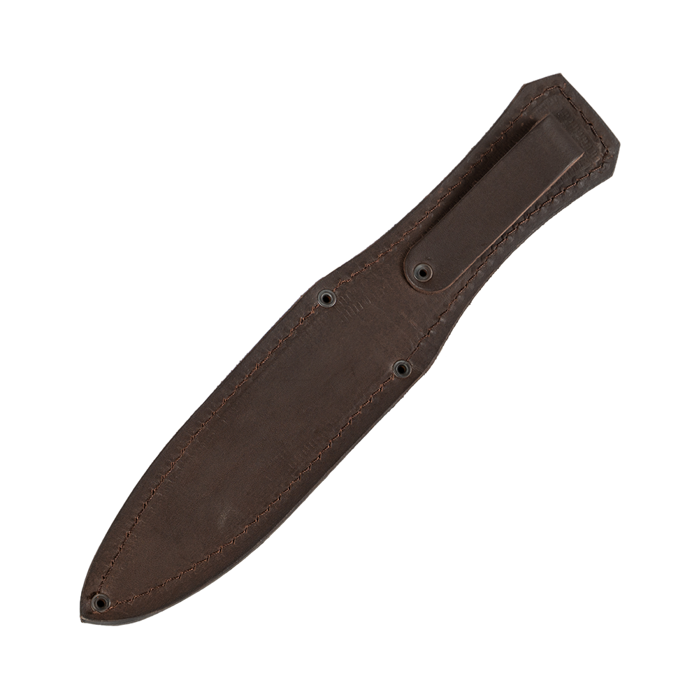 Нож МС Разведчик, клинок кованый, ст. Х12МФ, рукоять граб, литье, звезда. Фото №2