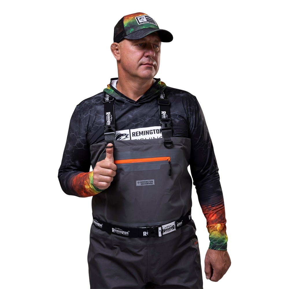 Вейдерсы Remington Fishing with boots Royal Fish II Grey/Black р. L-42/43. Фото №13