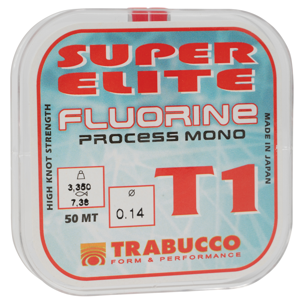 Леска SUPER ELITE FLUORINE 50m 0.14. Фото №2