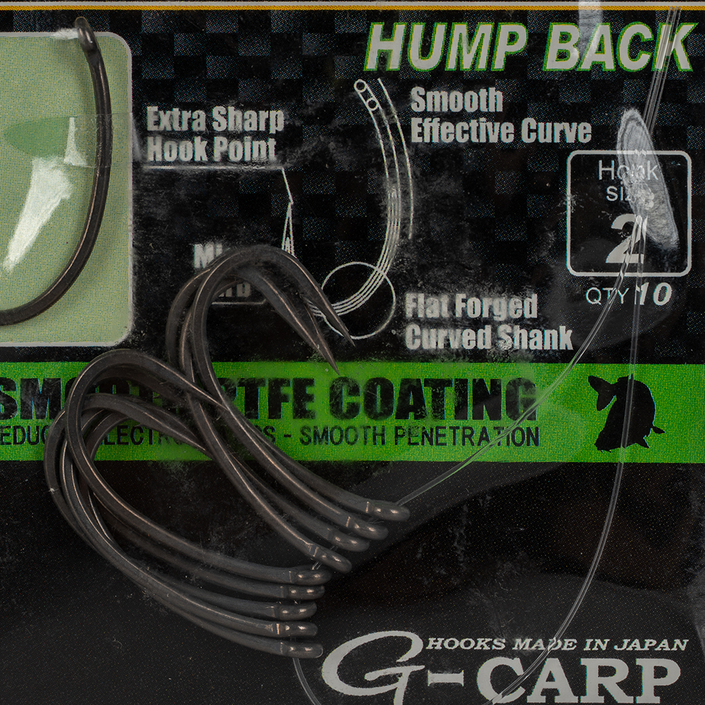 Крючок Gamakatsu G-Carp Hump Back Grey №2. Фото №3