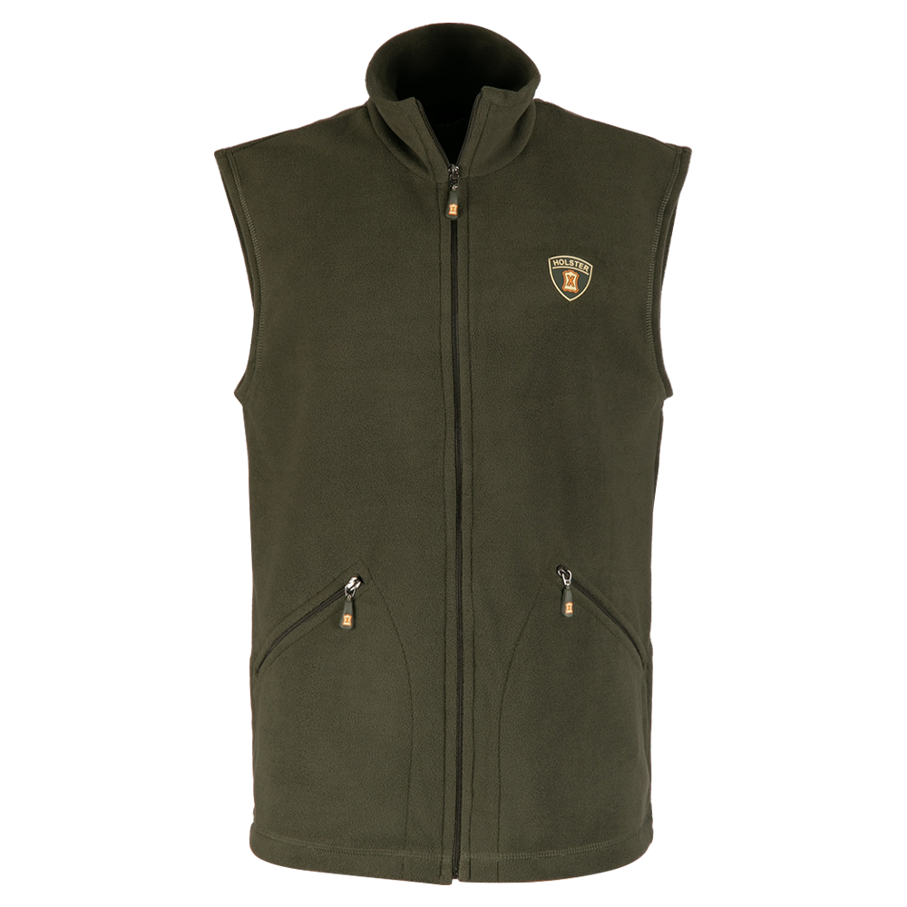 Жилет флис, олива. Фото №1