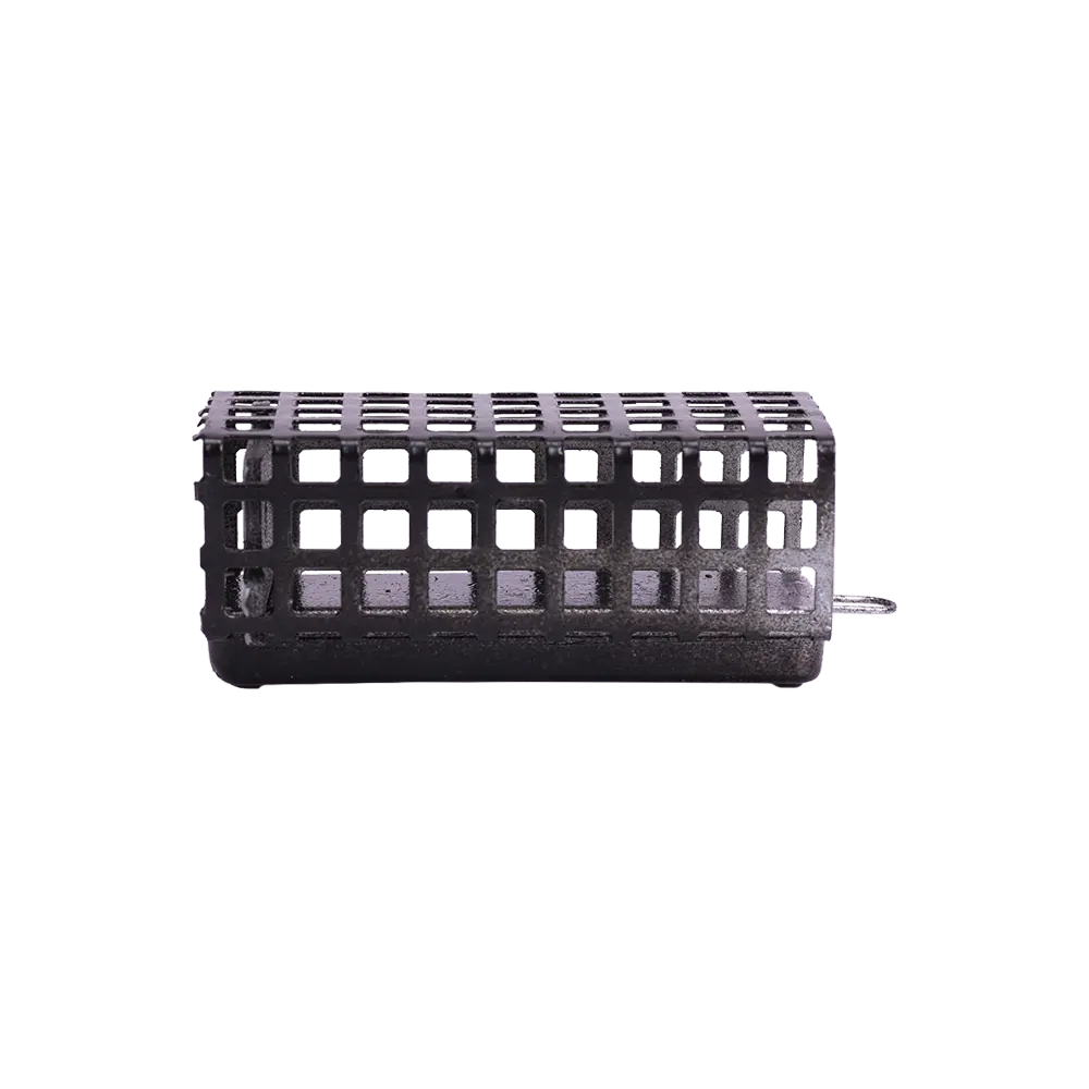 Кормушка окрашенная (черная) "FISH GOLD"-2 с дном 140гр. Фото №2