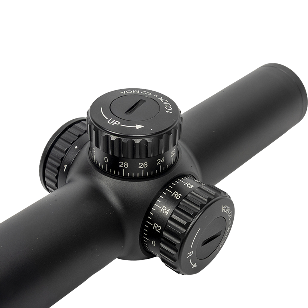 Прицел оптический GAUT Obsidian 1-8x24 сетка 62 (Half MD) SFP подсветка красная30мм поправки1/2МОА. Фото №3 Прицел оптический GAUT Obsidian 1-8x24 сетка 62 (Half MD) SFP подсветка красная30мм поправки1/2МОА. Фото №3
