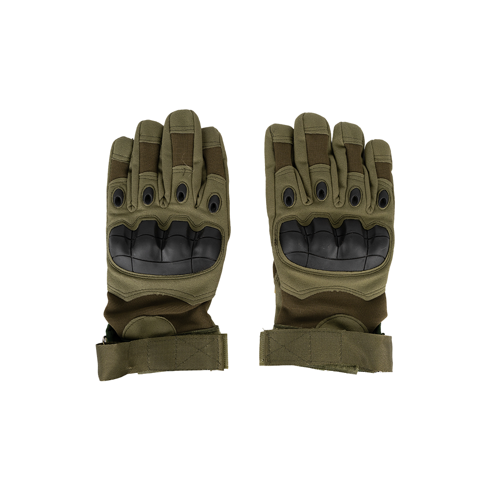 Перчатки тактические цвет хаки р. L. Фото №1
