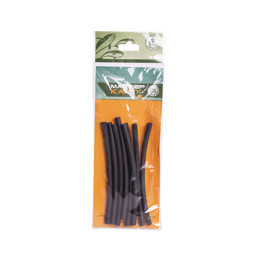 Набор термотрубок d4.0/2.0 ЧЕРНАЯ (уп/10шт). Фото №2