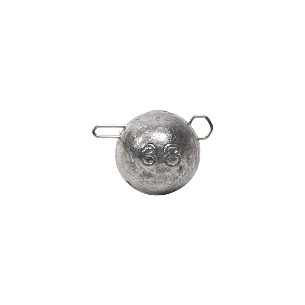 Груз "Чебурашка" спортивная серия "Стандарт" ухо -0,8мм, 38гр.. Фото №1