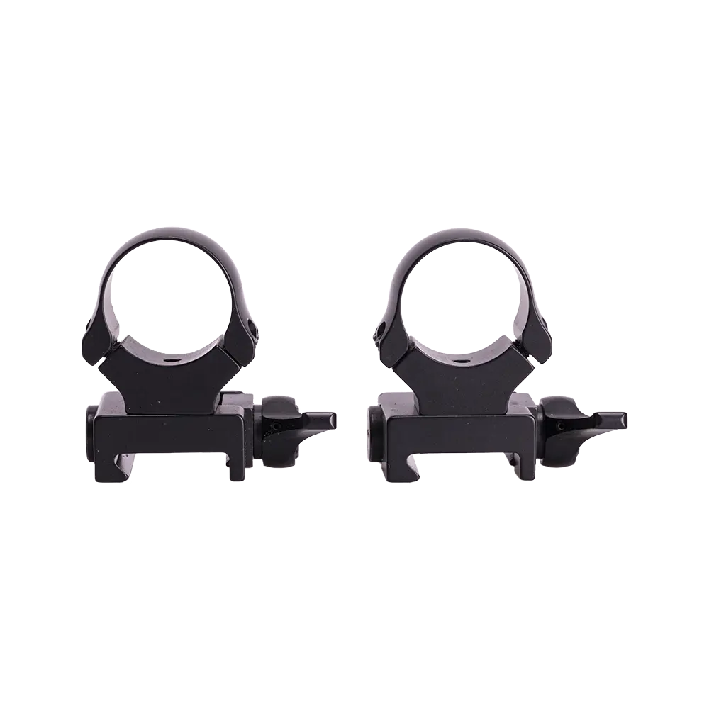 Кольца RECKNAGEL на Picatinny, 25,4мм BH18 (быстросъемные, без фиксатора). Фото №3
