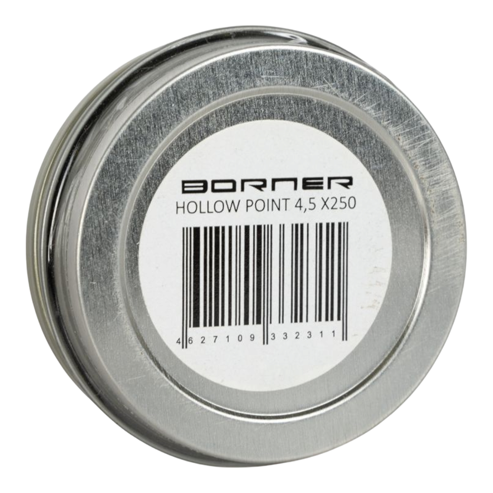 Пуля пневматическая Borner "Hollow Point",  4,5 (250 шт.) 0,58гр. (65 шт в коробке). Фото №2