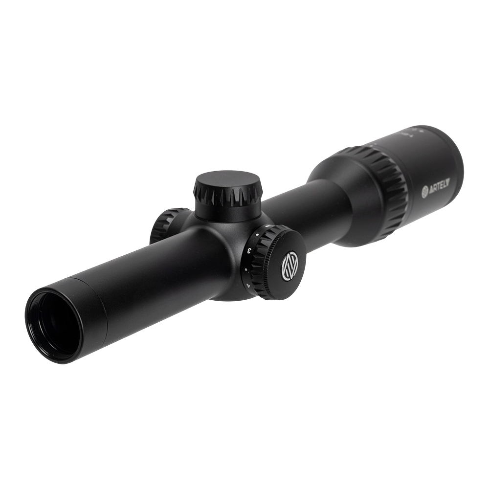 Прицел оптический ARTELV 1-6x24 SFP, 30 mm, CRS с подсветкой fiber. Фото №2