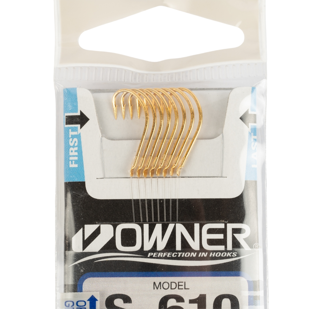 Крючок с поводком Owner S-610 08-0.16. Фото №2