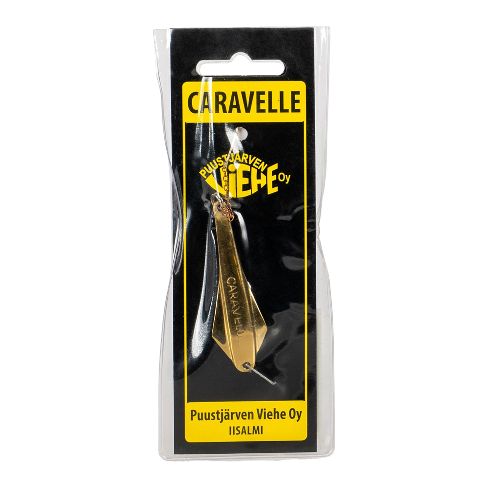 Блесна Puustjarven Caravelle 60мм, 8гр, цвет (Hop/Mes) цепочка-крючок. Фото №1