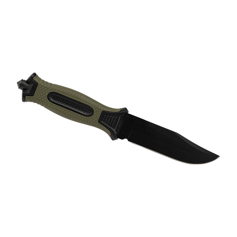 Нож туристический 2958В, клинок 420, рукоять пластик/резина, со стеклобоем (Ярхант). Фото №3