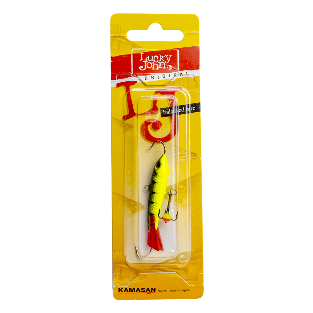 Балансир Lucky John CLASSIC 50мм, 13гр, цвет (31RT) с тройником. Фото №3 Балансир Lucky John CLASSIC 50мм, 13гр, цвет (31RT) с тройником. Фото №3