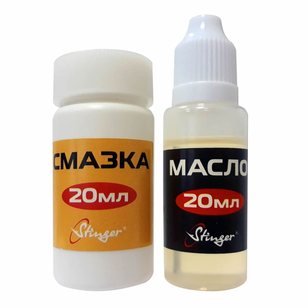 Набор Stinger Смазка+Масло Oil&Greace kit 2*20ml. Фото №1