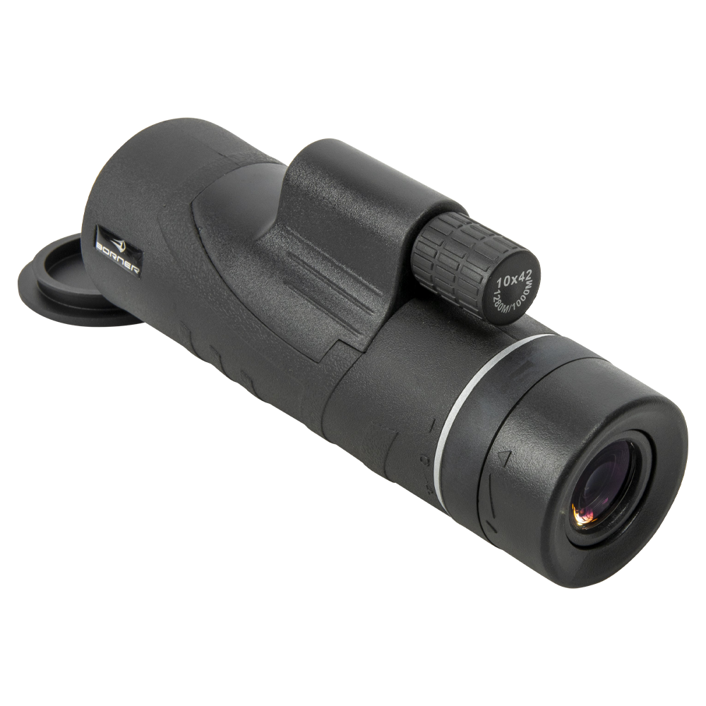 Монокуляр BORNER 10X42 BK-7. Фото №5