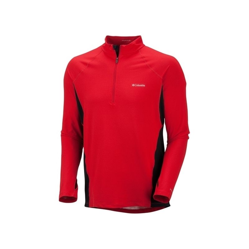 Термобелье Джемпер мужской, красный, молния, р. XL. Фото №1