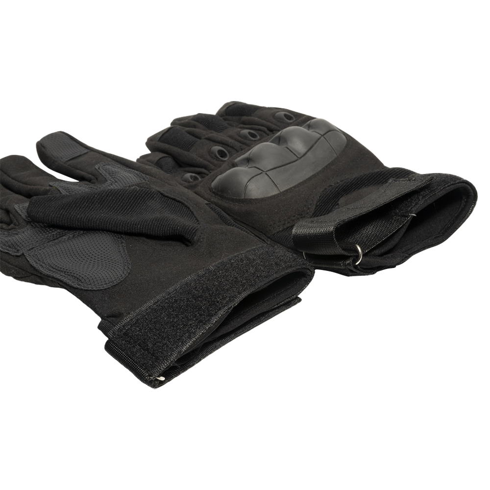 Перчатки тактические цвет черный р. M. Фото №3