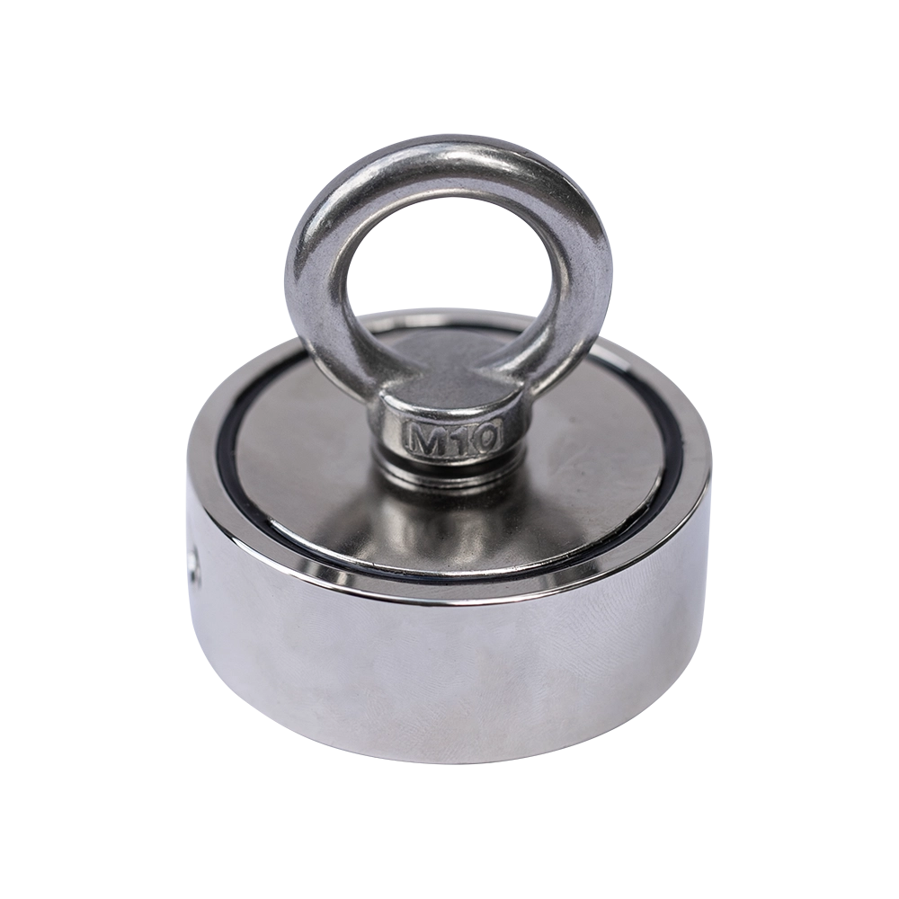 Поисковой магнит ОхотАктив, неодимовый, двухсторонний, D 67 мм, сила сцепления 150 кг. Фото №1 Поисковой магнит ОхотАктив, неодимовый, двухсторонний, D 67 мм, сила сцепления 150 кг. Фото №1