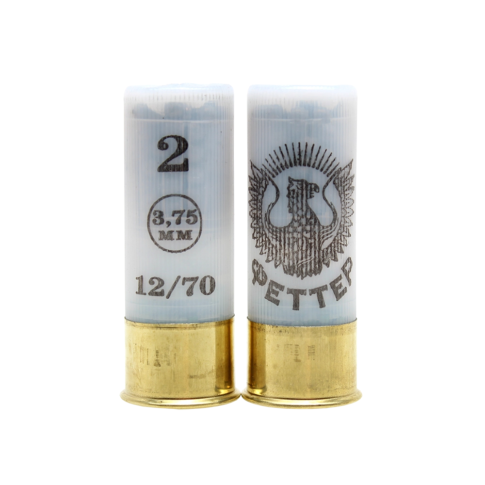 Патрон ФЕТТЕР 12/70 дробь № 2, 34гр. (в пачке 25 шт.) (в коробке 250 шт.). Фото №3