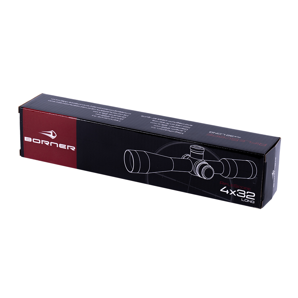 Прицел оптический Borner 4х32L. Фото №1