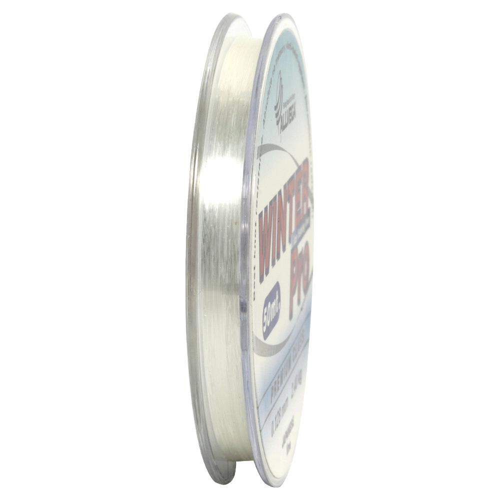Леска ALLVEGA поводковая «Winter Pro» 50m 0.128mm (2.4кг) прозрачная (WPRO50128). Фото №3